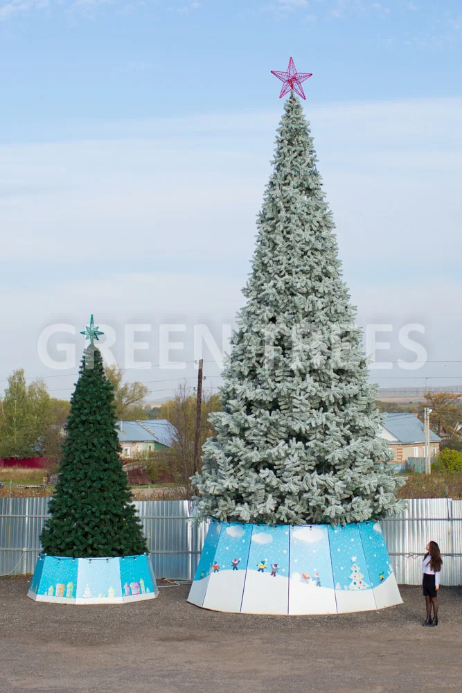 Елка уличная Альпийская искусственная изумрудная